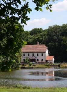 Das Teichhaus, der Eingang zum Kohlbachtal